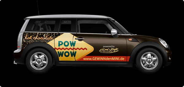 Pow Wow: Gewinn den Mini Fahrzeugbeschriftung (Entwurf)