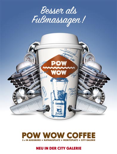 flyer gestaltung pow wowdesign augsburg gastro