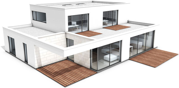 architekturvisualisierung  illustration 3d grafik