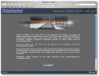 Webdesign Industrie